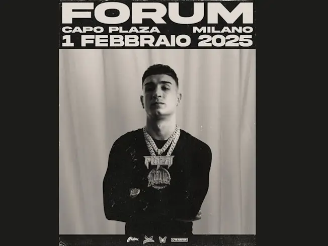 Capo Rapper Tour Capo Plaza in concerto a Milano l'1 Febbraio 2025 - Hip Hop Starz Tour